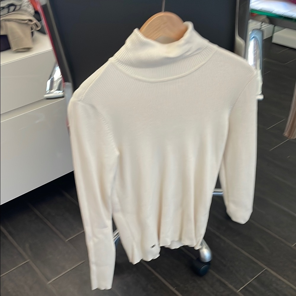 Ralph Lauren Cream Turtleneck Sweater